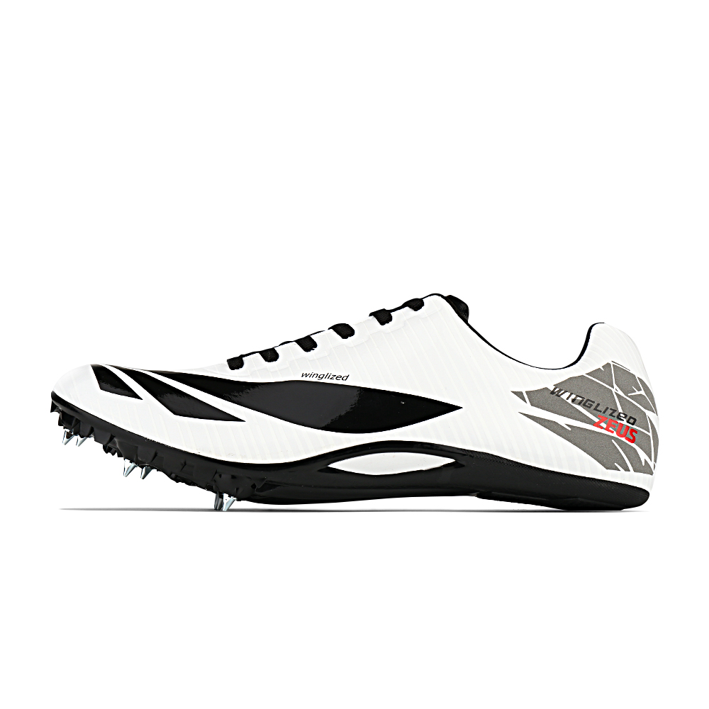 Winglized Low top Running Shoes Unisex White Outer Black Base