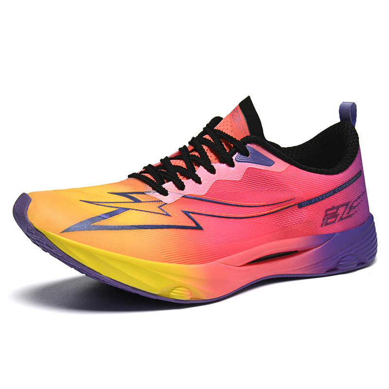 QIFEI Cushioning Rebound Abrasion Resistant Lightweight Slip Resistant Low top Students’ Running Shoes Unisex