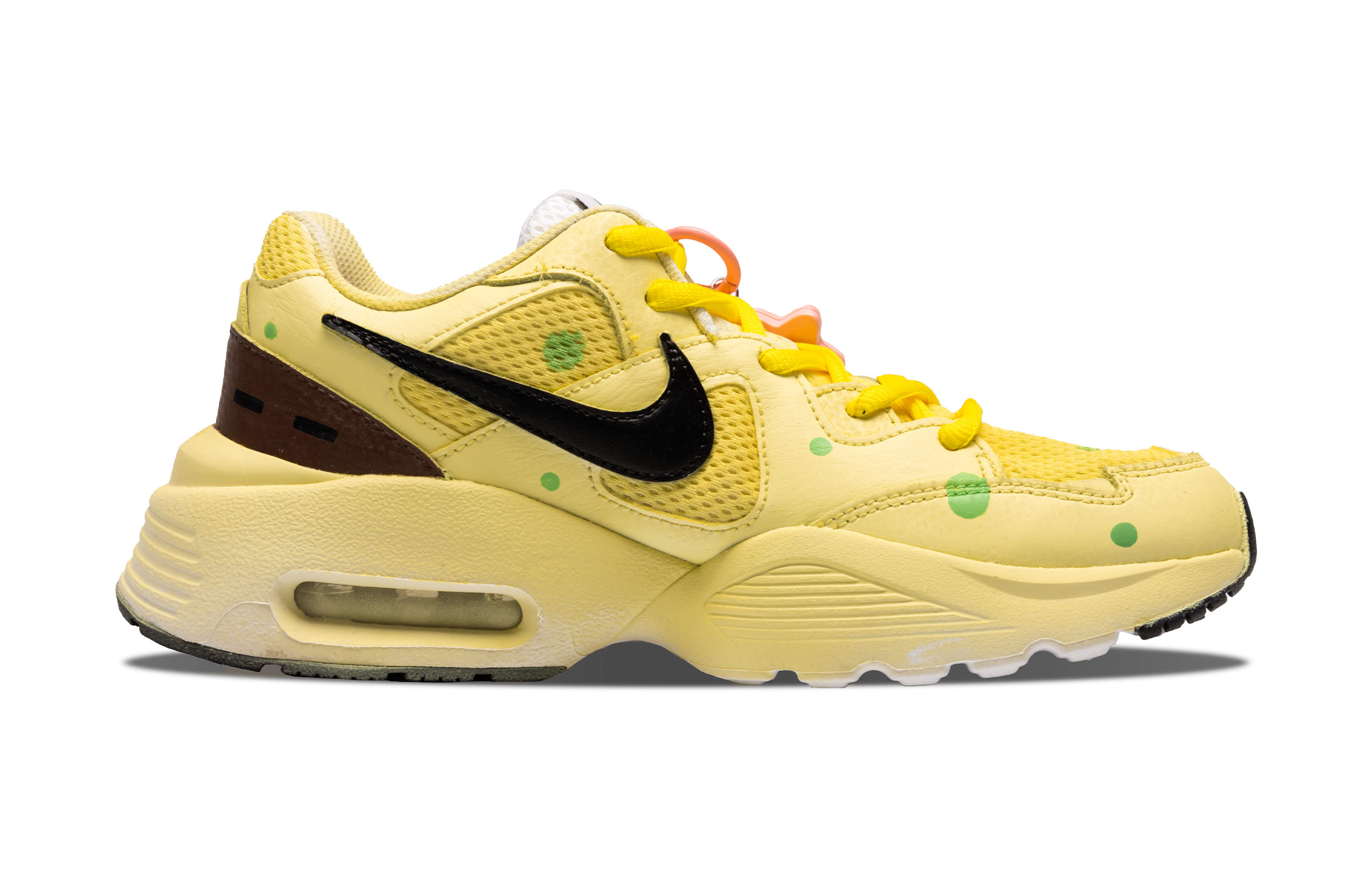 Nike Air Max Fusion Low top Casual Running Shoes Women’s Yellow