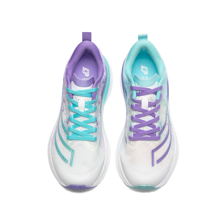 LPMX Running Shoes Women’s Low Top Ice Purple Blue Crystal, Mismatched