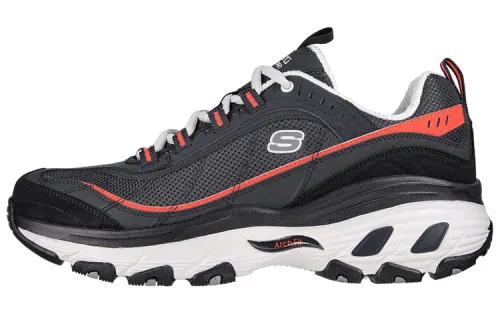 Skechers DLITES Athleisure Mesh Low top Running Shoes Men's Blue