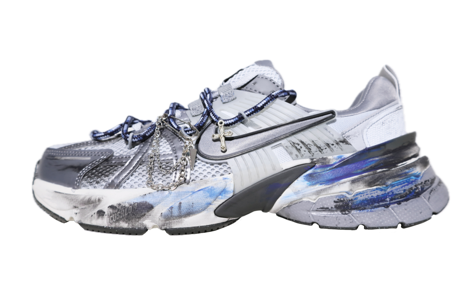 Nike V2K Run Low top Running Shoes Women’s Blue Black