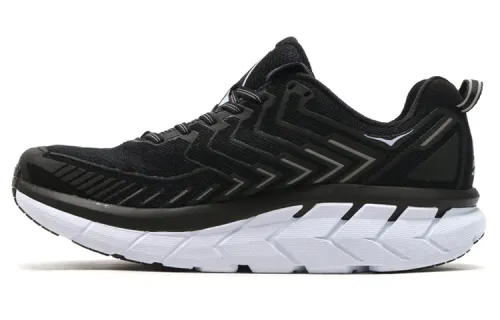 HOKA ONE ONE Clifton 4 Everyday Fabric Cushioning Slip Resistant Abrasion Resistant Breathable Lightweight Low top