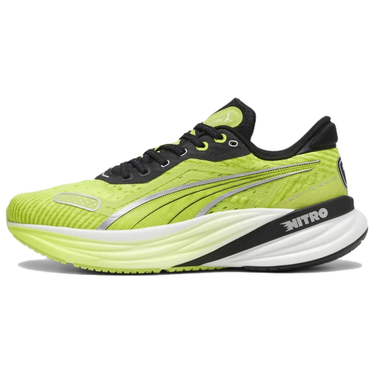 PUMA Magnify Nitro 2 Comfortable And Breathable Cushioning, Wear Resistant Low top Casual Running Shoes Men's