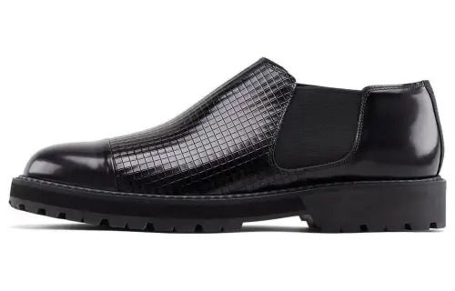 Onitsuka Tiger Side Gore Leather Ankle Boots 'Black'