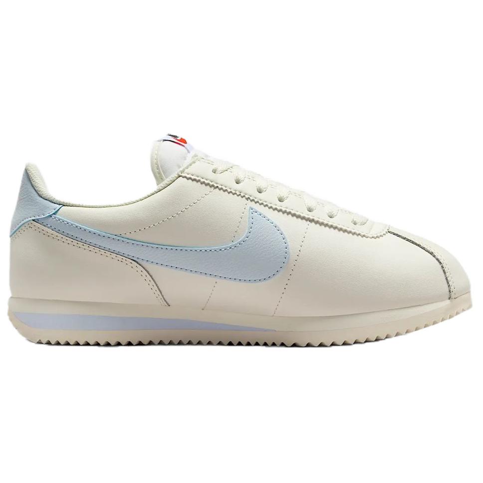 Nike Cortez Abrasion Resistant Low top Running Shoes Women’s White Blue