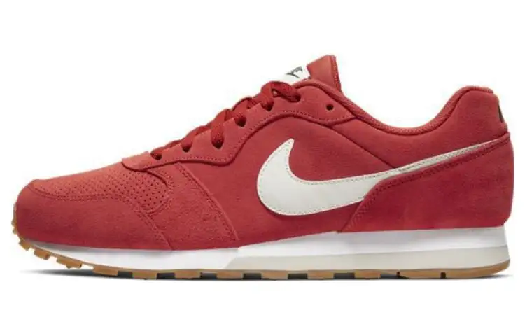 Nike MD Runner 2 Slip Resistant Abrasion Resistant Low top Running Shoes Men's Red