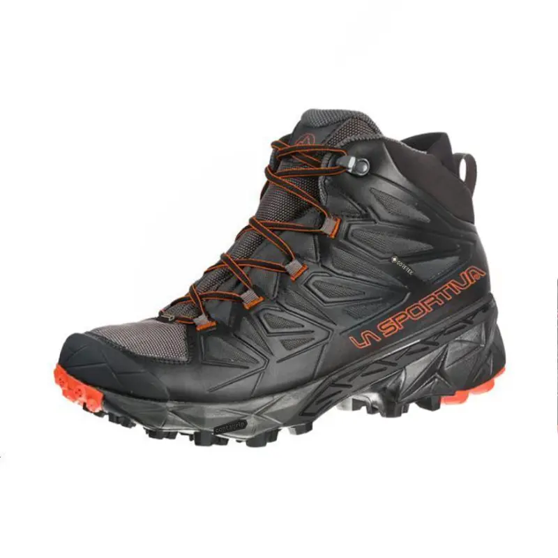 LA SPORTIVA Waterproof And Breathable Cushioning Mid top Outdoor Shoes Men's Black
