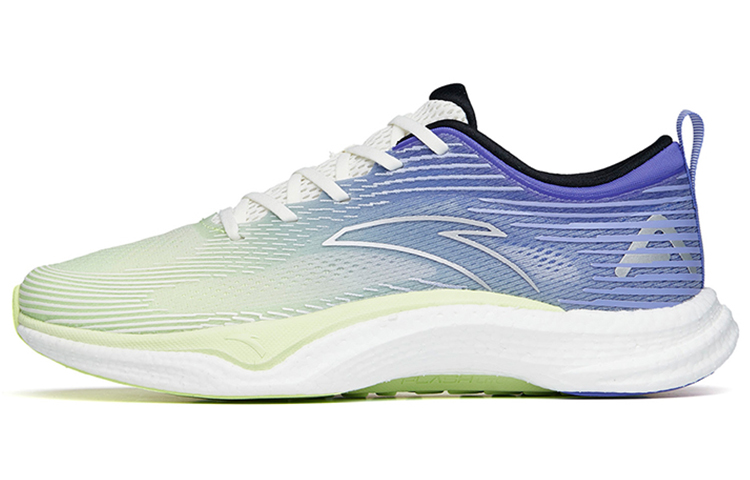 Anta Four Generations Of Hydrogen Running Cushioning Slip Resistant Abrasion Resistant Breathable Low top Running Shoes