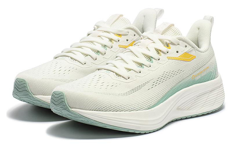 361° Cushioning Lightweight Low top Running Shoes Women’s Beige Green