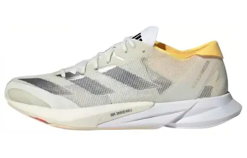Adidas Adizero Adios 8 Mesh Cushioning Abrasion Resistant Support Cushioning Abrasion Resistant Support Low top