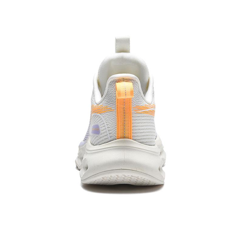 LOTTO Slip Resistant, Abrasion Resistant, Rebound Low top Running Shoes Women’s Ivory White/Orange