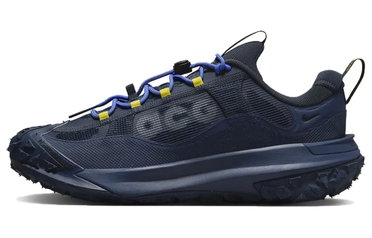 Nike ACG Mountain Fly Athleisure Low top Outdoor Shoes Men's Blue Black