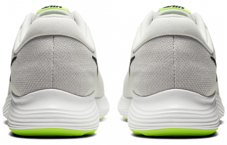 Мужские кроссовки Nike REVOLUTION 4 (серо-зеленые) — Серый / зелёный — фото 5