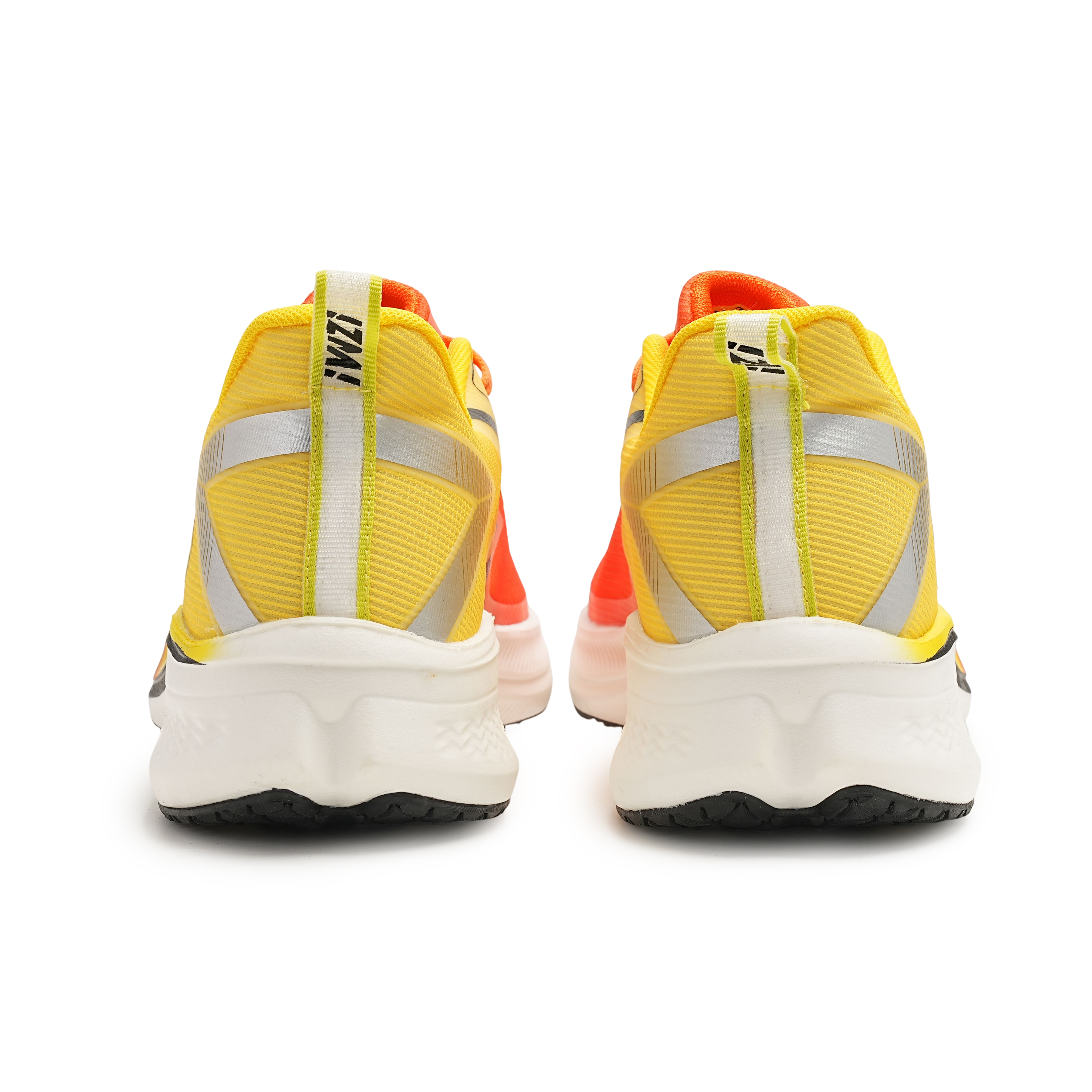 IWZI Slip Resistant Abrasion Resistant Slip Resistant Abrasion Resistant Low top Running Shoes Unisex Amber Orange