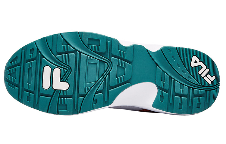 FILA FUSION Comfortable Textile, Synthetic Leather Low top Shoe Women’s White Green