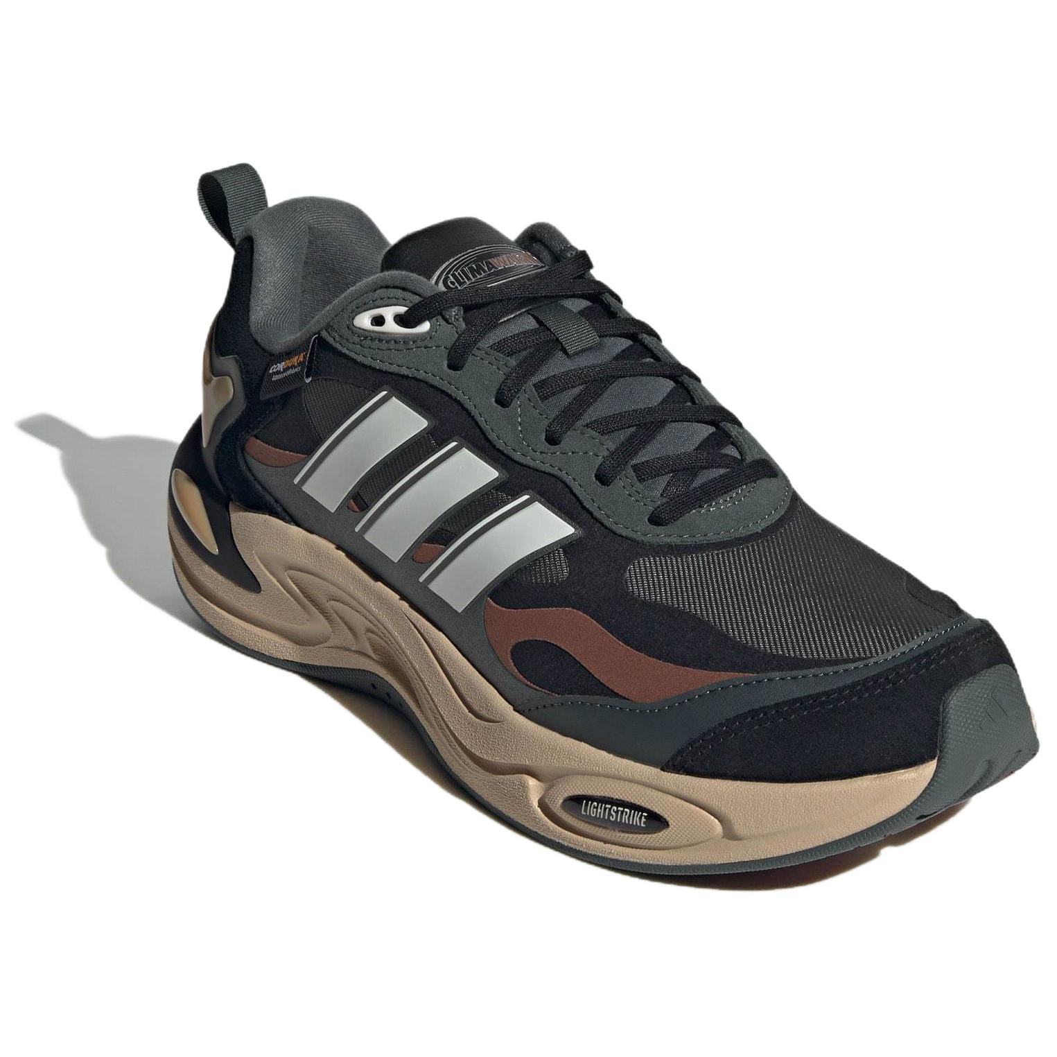 Adidas CLIMAWARM Slip Resistant Abrasion Resistant Low top Running Shoes Unisex Dark Green