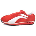 Li Ning Slip Resistant Abrasion Resistant Cushioning Low top Running Shoes Women's Red White