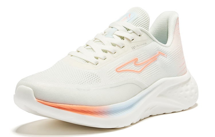 Erke Cushioning, Wear Resistant Low top Running Shoes Women’s Microcrystal White Misty Blue