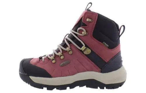 Keen REVEL IV MID Abrasion Resistant Breathable Abrasion Resistant Breathable High top Outdoor Shoes Women's Red Black