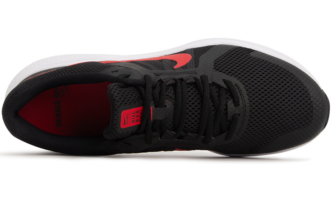 Кроссовки Nike Run Swift 2 (черно-красные) — 黑/大学红/白 — фото 3