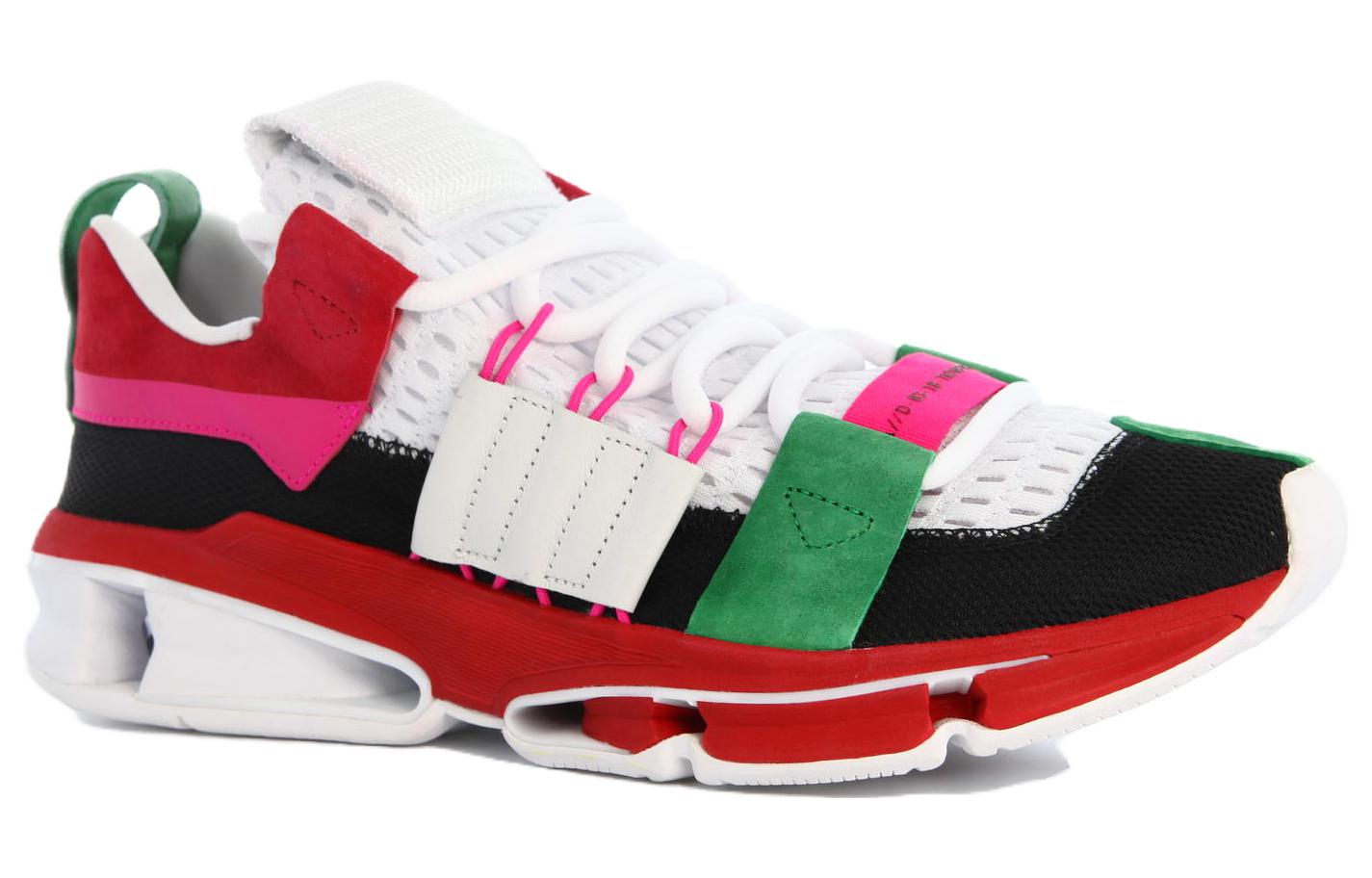 Мужские кроссовки adidas originals Twinstrike ADV (красно-зелено-черно-белые) — Красный / зелёный / чёрный / белый — фото 2