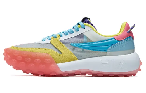 FILA Gara Trendy Versatile Textile, Split Cow Leather Cushioning Abrasion Resistant Breathable