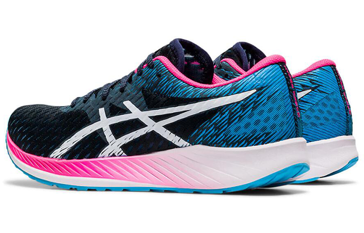 Женские кроссовки ASICS Hyper Speed 1 (сине-белые) — фото 4