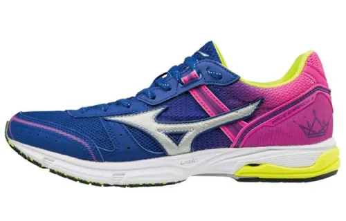 Mizuno Wave Emperor 3 Slip Resistant Abrasion Resistant Low top Running Shoes Women's Pink Blue
