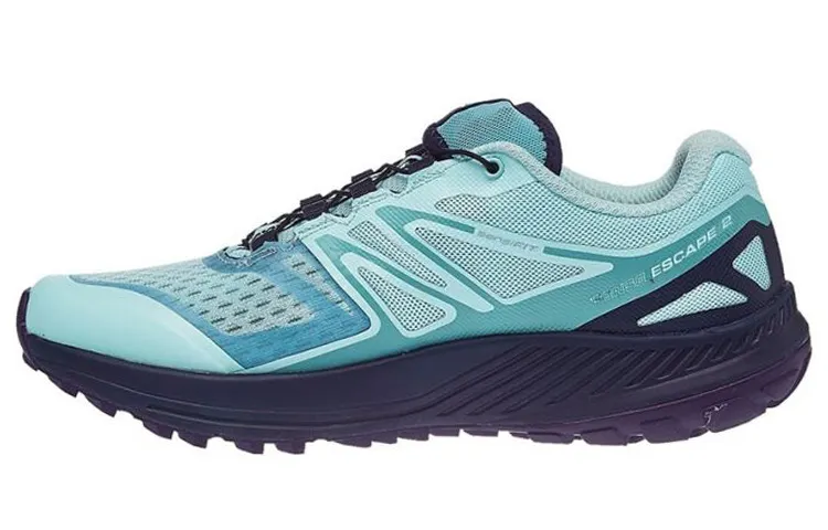 SALOMON Sense Escape 2 Cushioning Slip Resistant Abrasion Resistant Low top Outdoor Shoes Women's Aqua Green