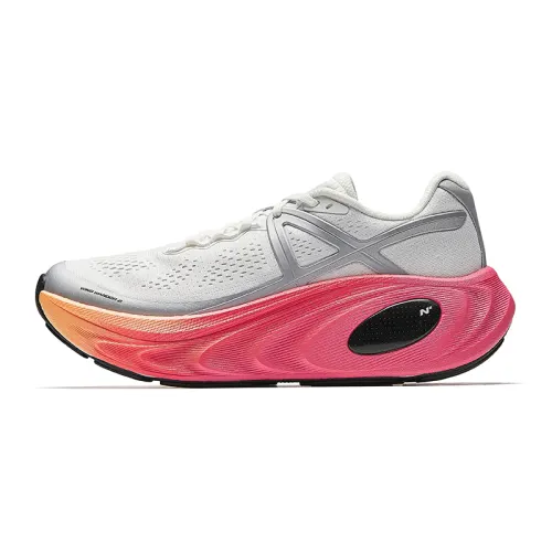 Anta Ride The Wind 2 Low top Casual Running Shoes Women's White Silver