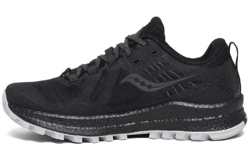 Saucony Xodus 10 Trail Running Low top Running Shoes Men's Black
