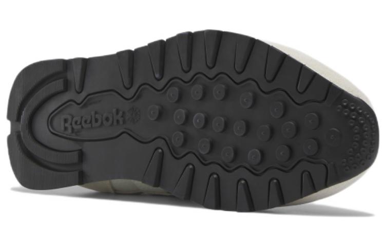 Кроссовки Reebok Classic Leather (серый / белый) — фото 6