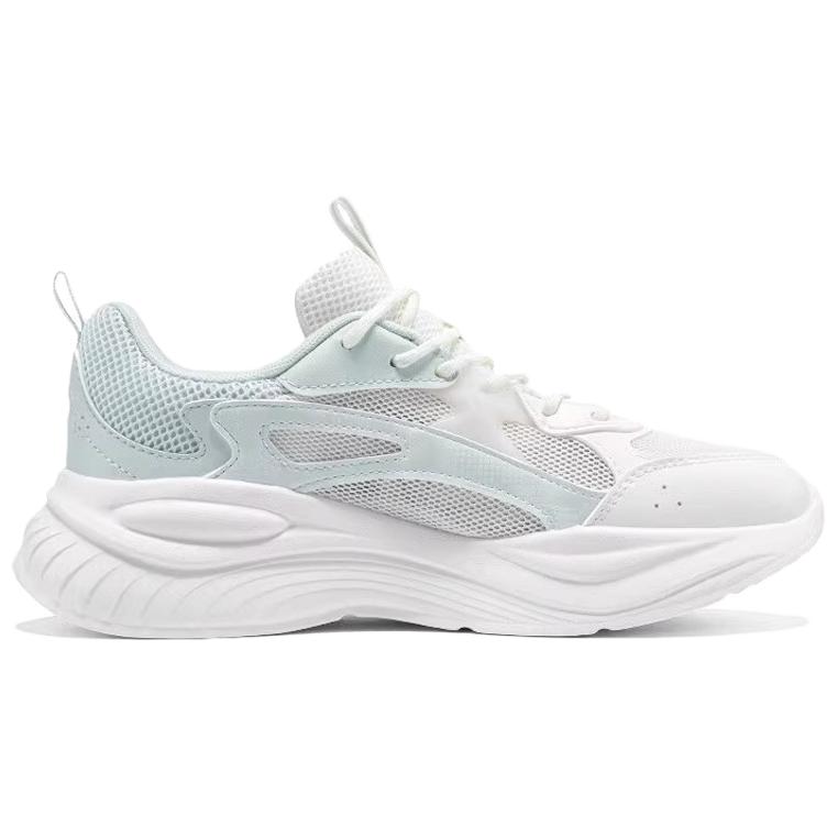 361° Life Collection Slip Resistant Abrasion Resistant Low top Casual Running Shoes Women’s White Green