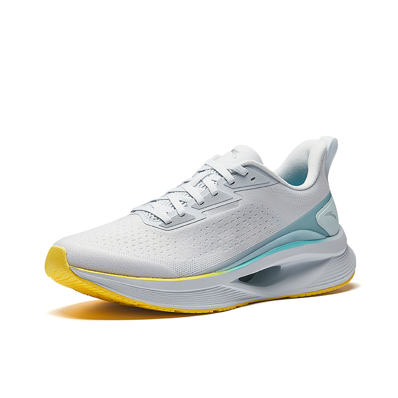 ANTA Hydrogen Run Cool Running Shoes Unisex Low Top Maqiao Gray/Ice Crystal Green