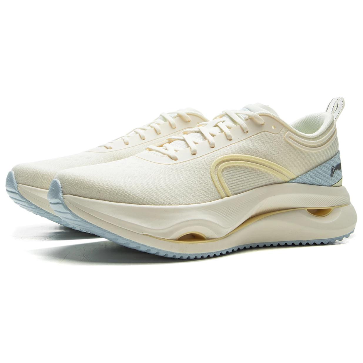 Li Ning Running Shoes Women’s Beige Blue