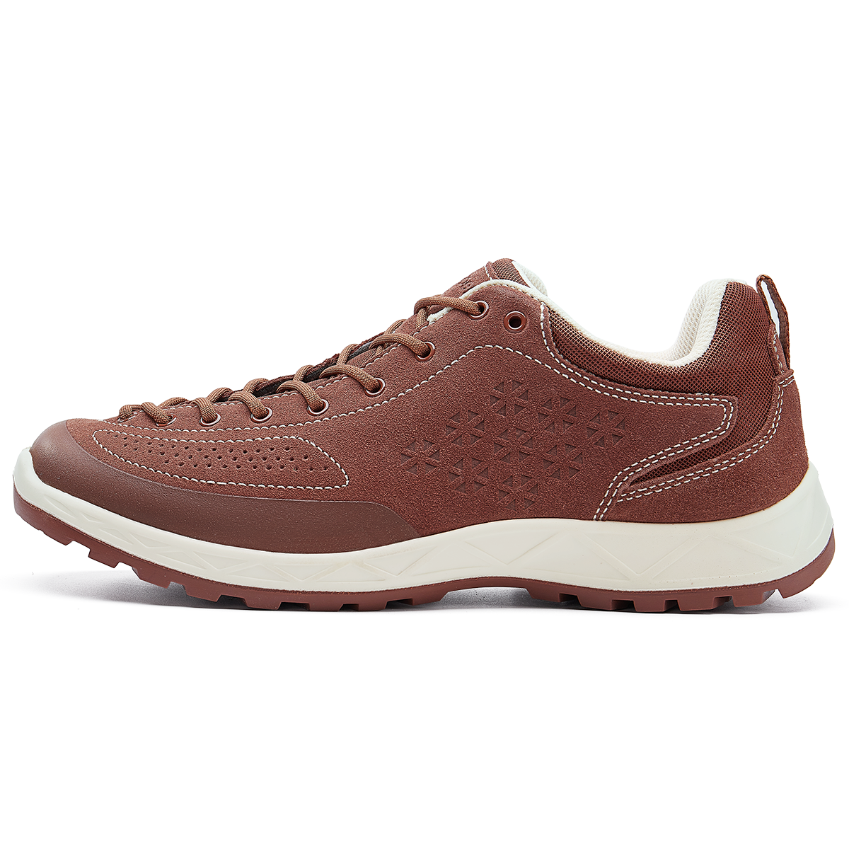 SLEADER Wandering Collection Cow Leather, Textile Cushioning, Non Slip, And Waterproof Low top Outdoor Shoes Unisex