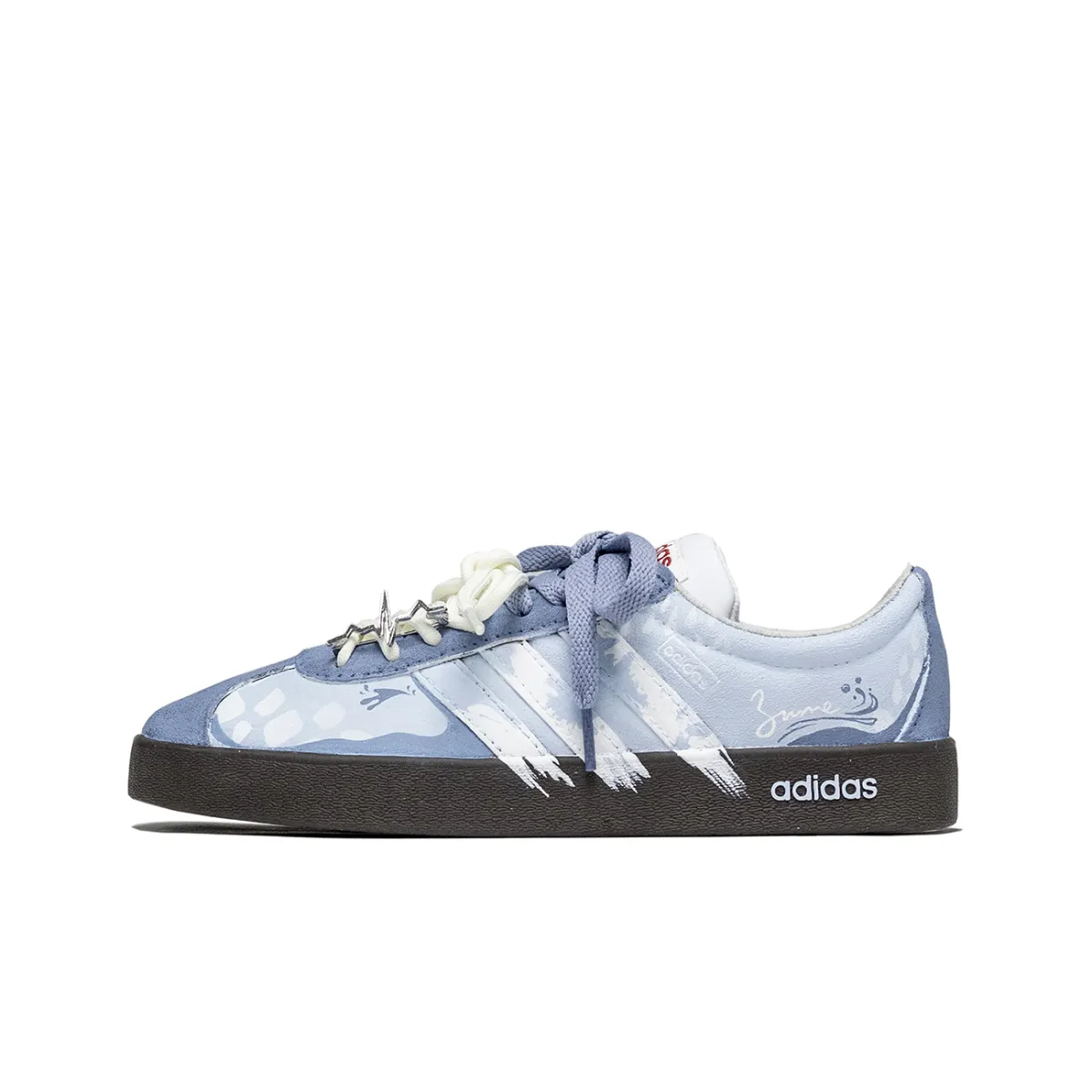 Adidas VL COURT 2.0 Low top Skateboard Shoes Unisex Blue