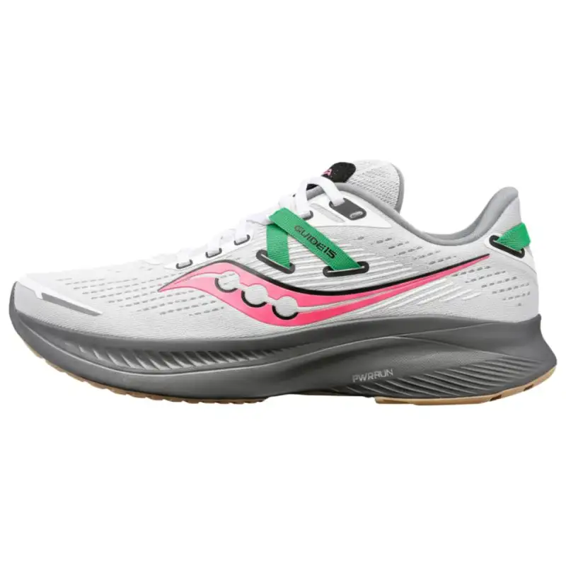 saucony Women's Guide 16 'White Pink Gravel'