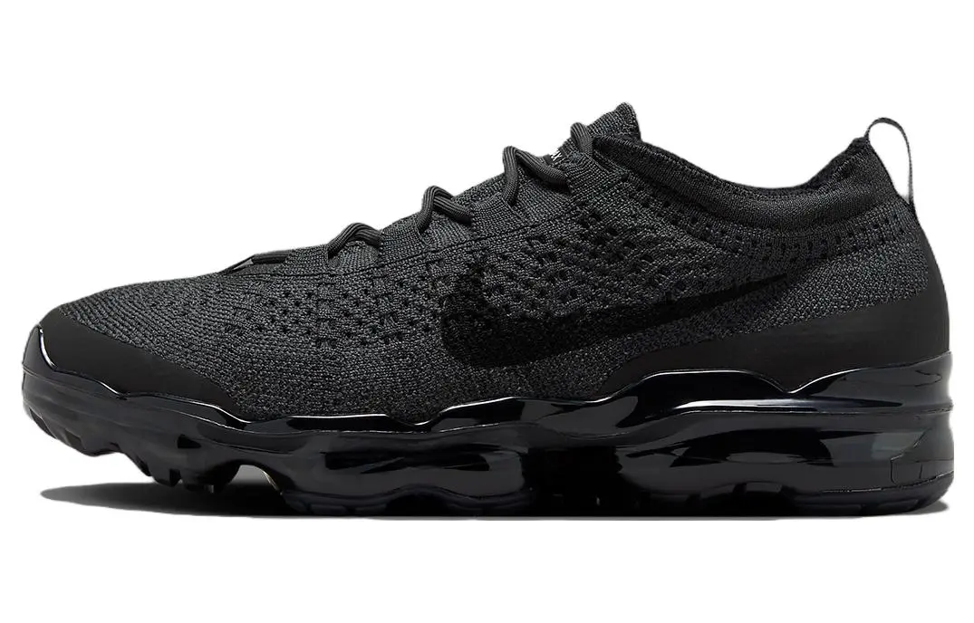 Nike VaporMax 2023 Mesh, Textile Breathable Low top Casual Running Shoes Men's Black