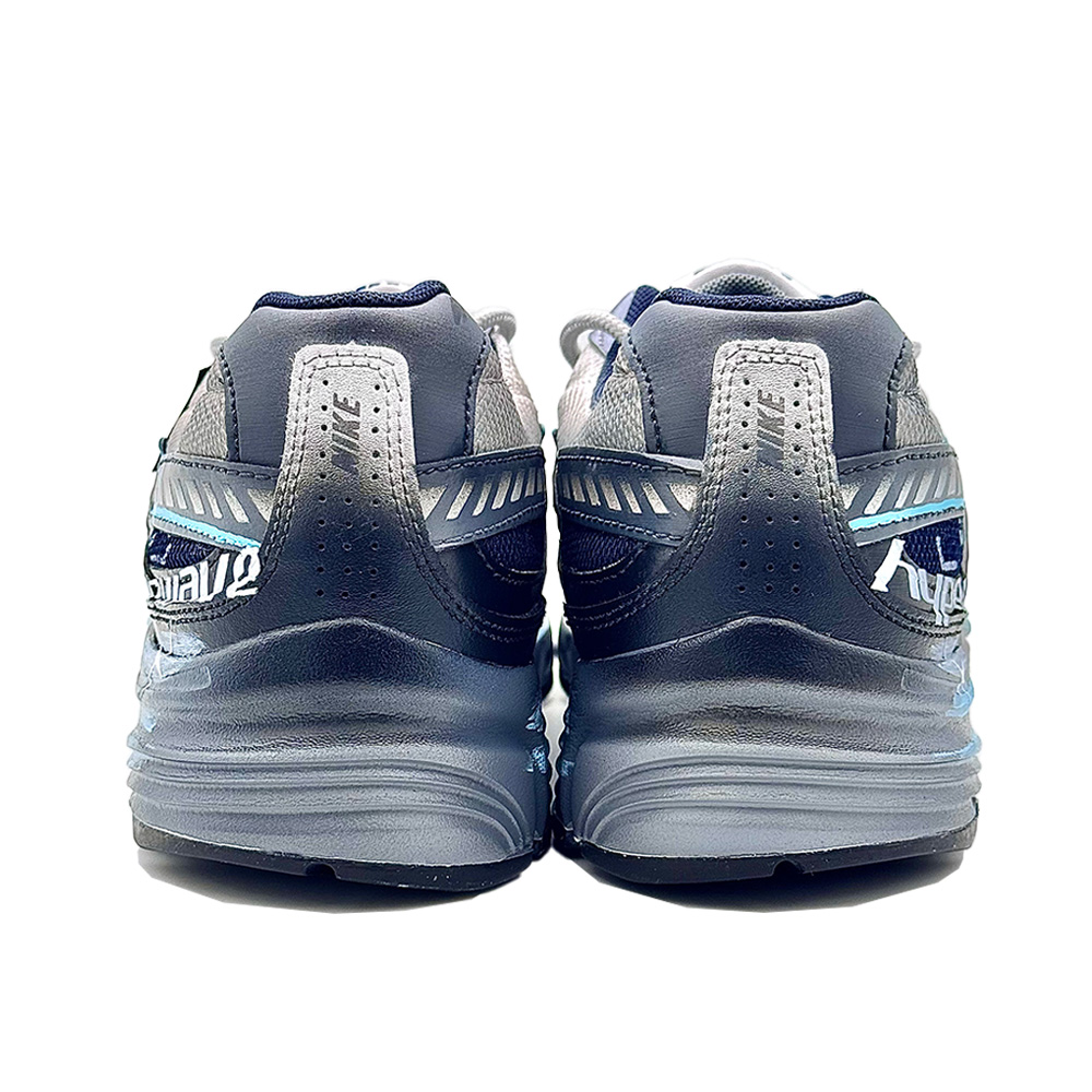 Nike Initiator Cow Split Leather Cushioning Low top Casual City Commuting Running Shoes Men’s Black White Blue