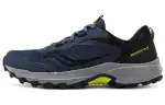 Saucony Excursion Textile, Synthetic Leather Cushioning Slip Resistant Abrasion Resistant Low top Running Shoes Men's