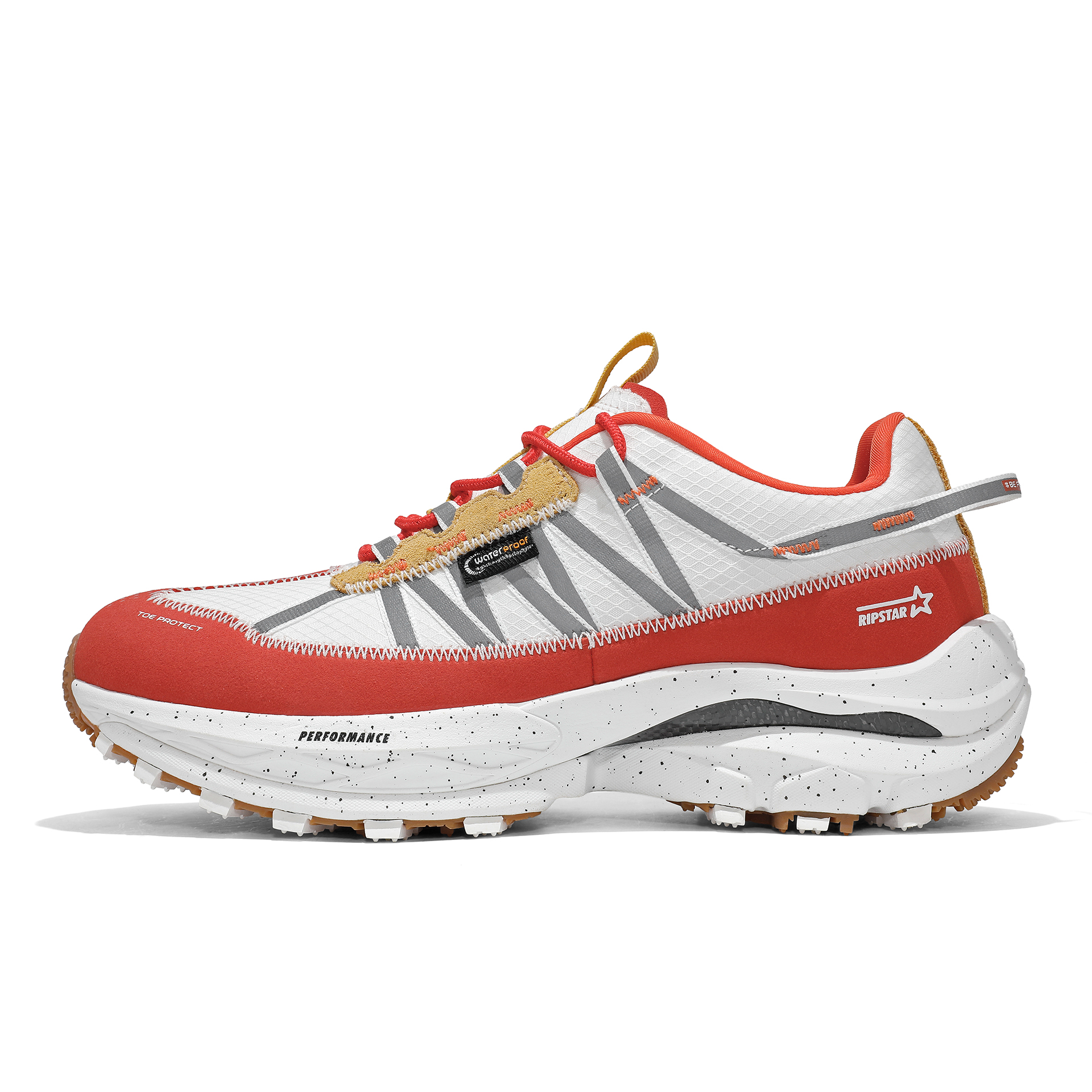 RIPSTAR Cushioning Coverage Rebound Height Increasing Support Abrasion Resistant Lightweight Slip Resistant Low top