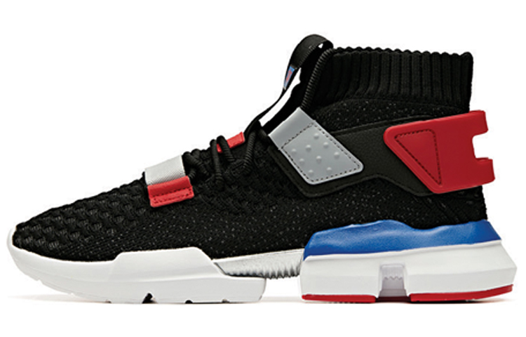 Anta Comfortable Cushioning Slip Resistant Abrasion Resistant Breathable Coverage Mid top Running Shoes Men’s