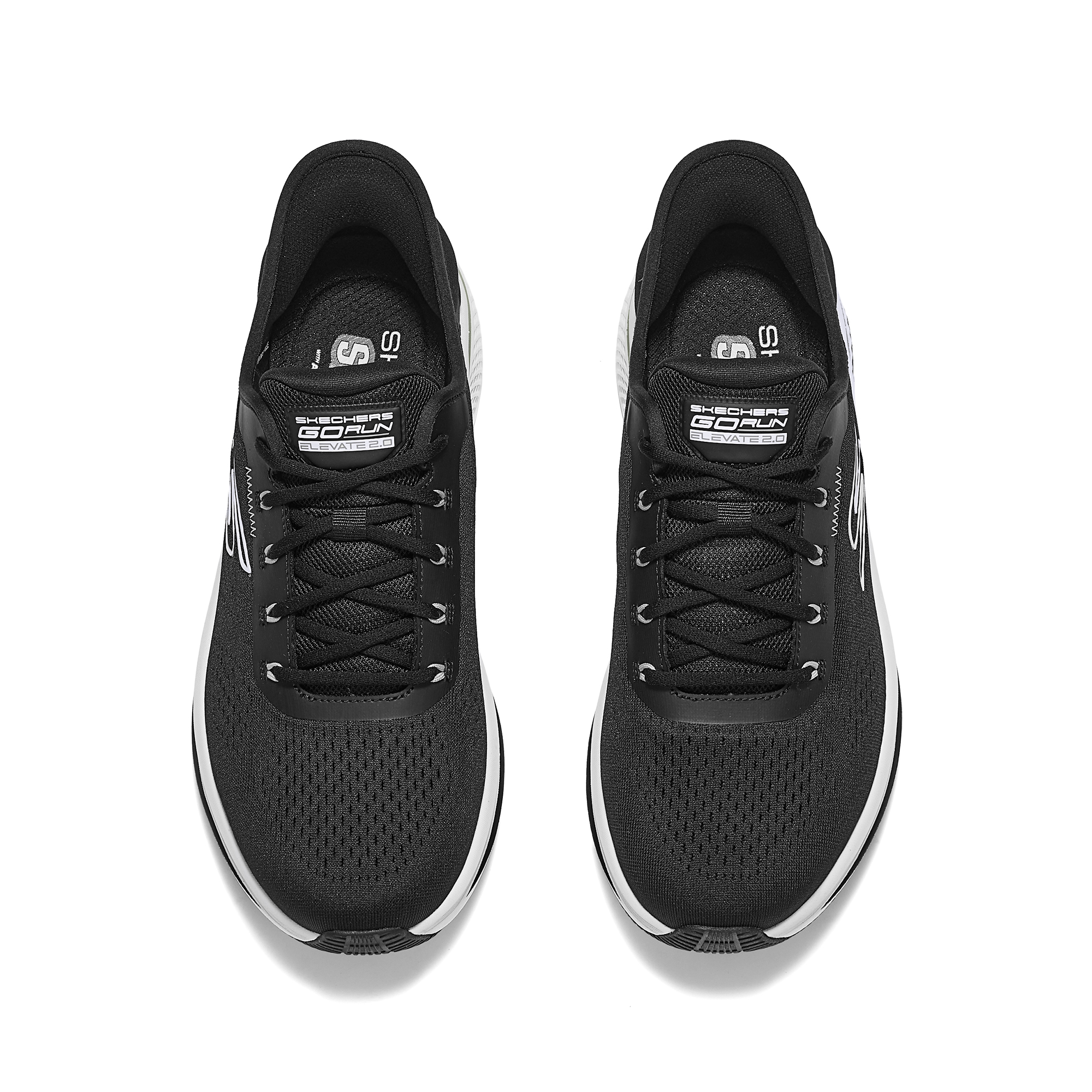Skechers GO RUN Elevate 2.0 Mesh Cushioning Abrasion Resistant Breathable Lightweight Low top Running Shoes Men’s