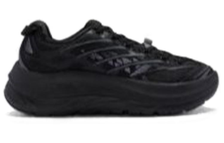 XTEP Cushioning Slip Resistant Abrasion Resistant Breathable Lightweight Low top Running Shoes Women’s Black