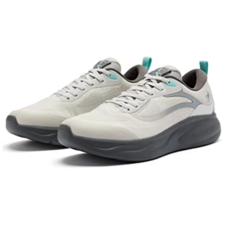 QIAODAN Light Lying 1.0 Slip Resistant Low top Running Shoes Men’s Gray