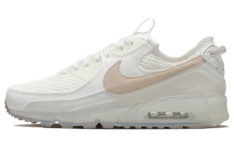 Nike Air Max 90 Running Shoes Men's Low Top Ecru