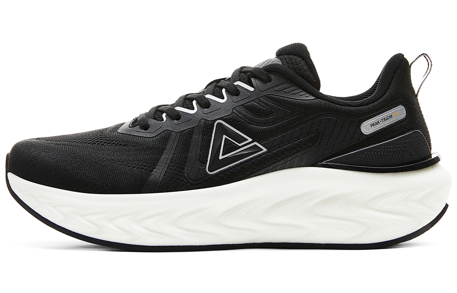 PEAK Cushioning Slip Resistant Abrasion Resistant Rebound Low top Running Shoes Women’s Black Ivory