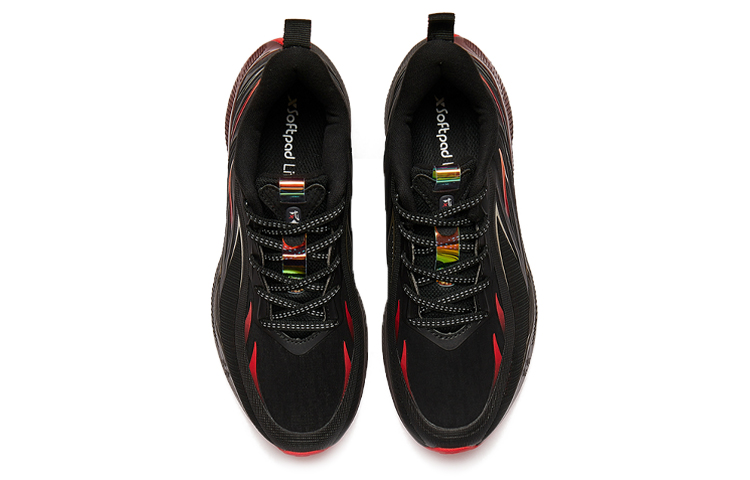 XTEP Wind And Fire 23 Mesh Thermal Low top Running Shoes Women’s Black Red